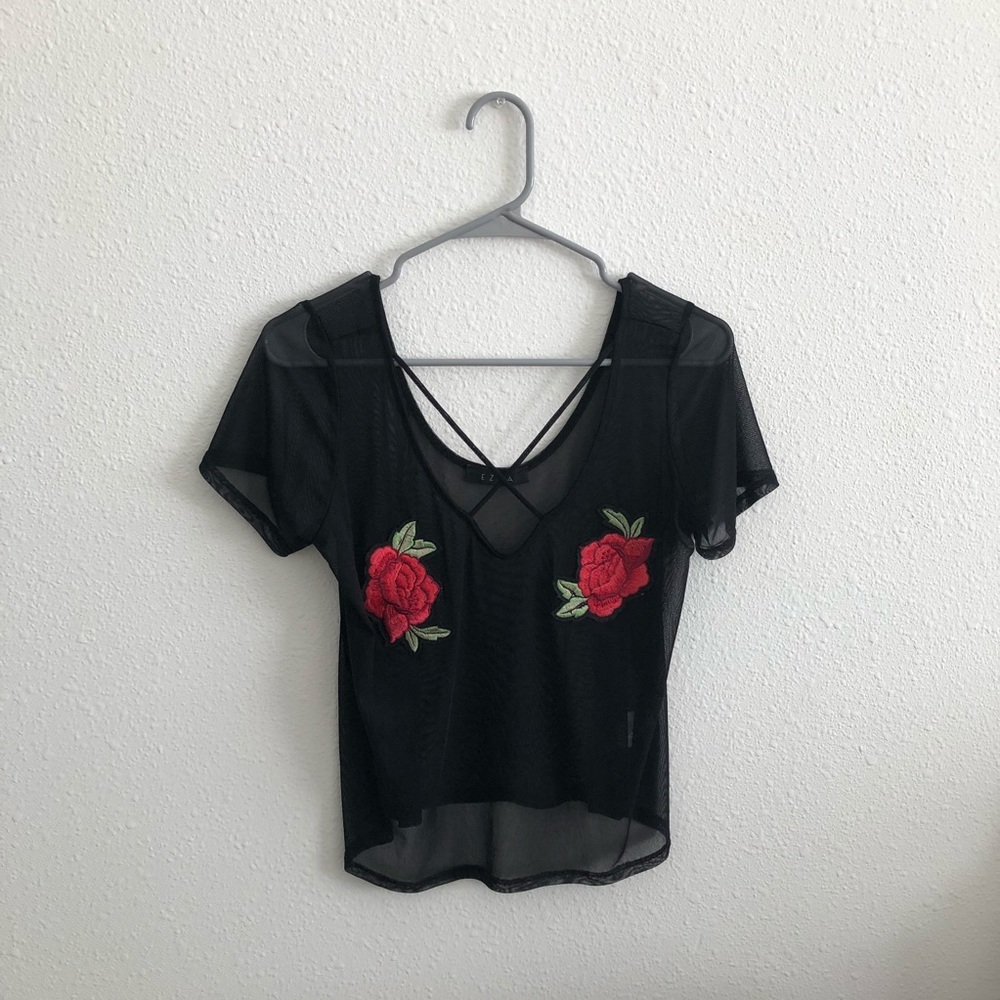 Tobi Mesh Top